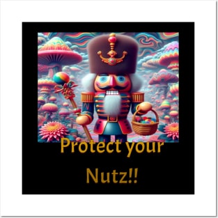 Protect your nutz Posters and Art